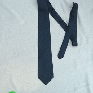 Elegant Navy Blue Men's Tie